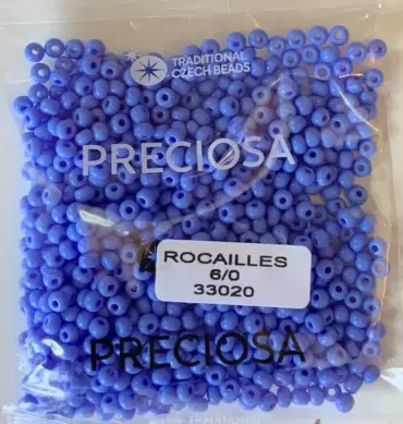 Preciosa Round Seed Beads 33020 6/0 3.5 Oz