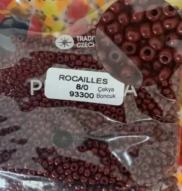 Preciosa Round Seed Beads 93300 8/0 3.5 Oz