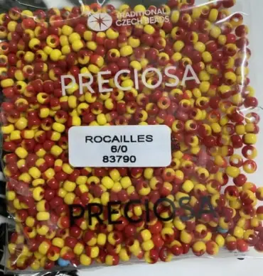 Preciosa Round Seed Beads 83790 6/0  3.5 Oz