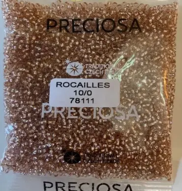 Preciosa Round Seed Beads 78111 10/0 3.5 Oz
