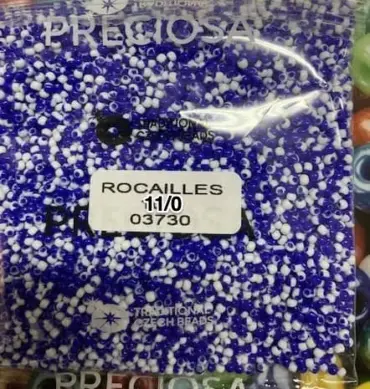 Preciosa Round Seed Beads 03730 11/0 3.5 Oz