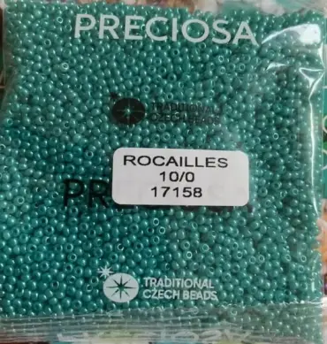 Preciosa Round Seed Beads 17158 10/0 3.5 Oz