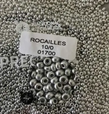 Preciosa Round Seed Beads 01700 10/0 3.5 Oz