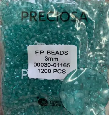 Preciosa Fire Polished Beads FP 3mm 00030-01191 100 Pcs
