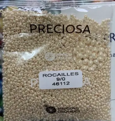 Preciosa Round Seed Beads 46112 9/0  3.5 Oz