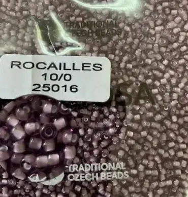 Preciosa Round Seed Beads 25016 10/0 3.5 Oz