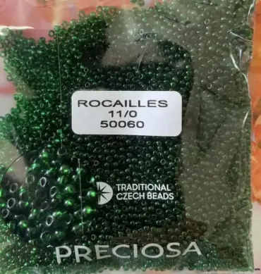 Preciosa Round Seed Beads 50060 11/0 3.5 Oz