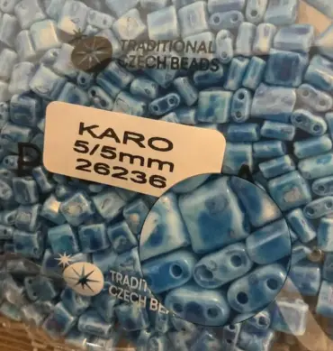 Preciosa Karo Beads 26236 5/5mm 3.5 Oz