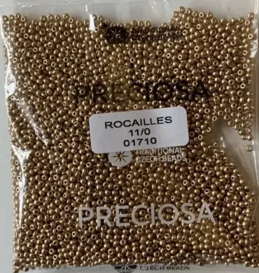 Preciosa Round Seed Beads 01710 11/0 3.5 Oz