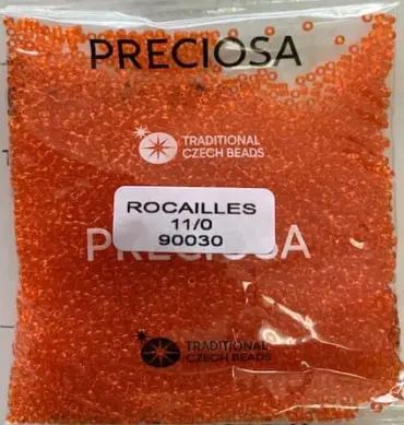Preciosa Round Seed Beads 90030 11/0 3.5 Oz