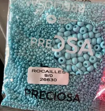 Preciosa Round Seed Beads 26630 9/0 3.5 Oz