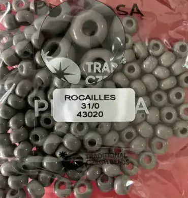 Preciosa Round Seed Beads 43020 31/0 3.5 Oz