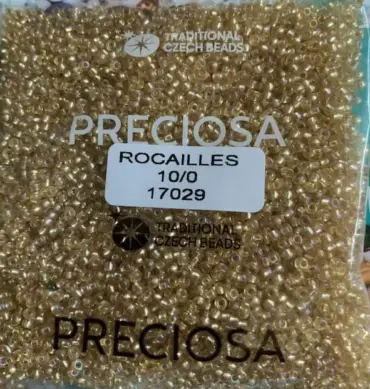 Preciosa Round Seed Beads 17029 10/0 3.5 Oz