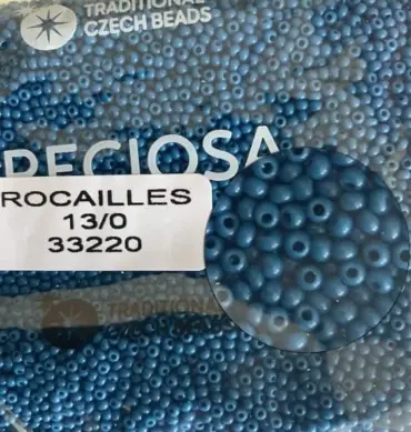 Preciosa Round Seed Beads 33220 13/0 3.5 Oz