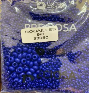 Preciosa Round Seed Beads 33050 9/0 3.5 Oz