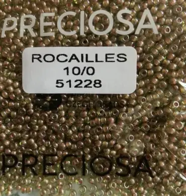 Preciosa Round Seed Beads 51228 10/0 3.5 Oz