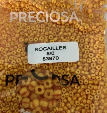 Preciosa Round Seed Beads 83970 8/0  3.5 Oz