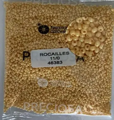 Preciosa Round Seed Beads 46383 11/0 3.5 Oz