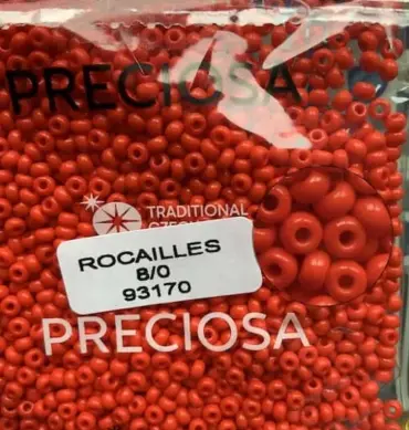 Preciosa Round Seed Beads 93170 8/0 3.5 Oz