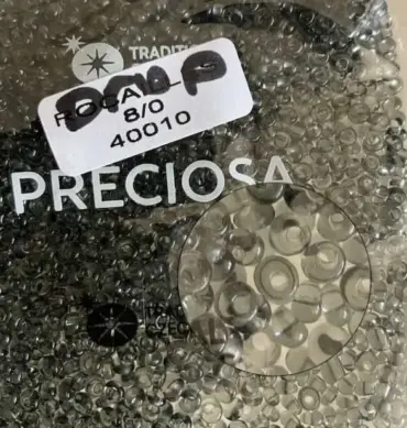 Preciosa Drops Beads 40010 8/0 3.5 Oz