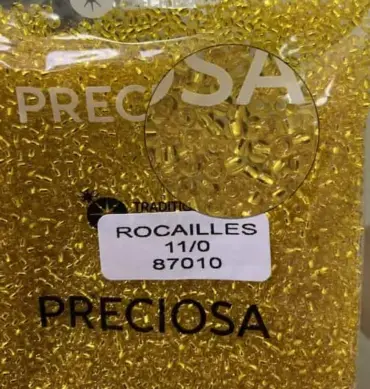 Preciosa Round Seed Beads 87010 11/0 3.5 Oz