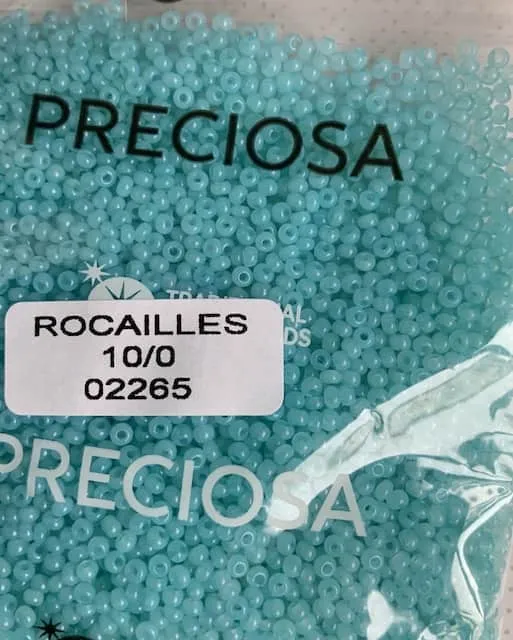 Preciosa Round Seed Beads 02265 10/0 3.5 Oz
