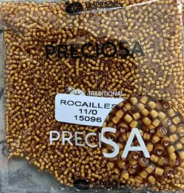 Preciosa Round Seed Beads 15096 11/0 3.5 Oz