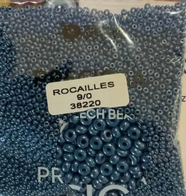 Preciosa Round Seed Beads 38220 9/0 3.5 Oz