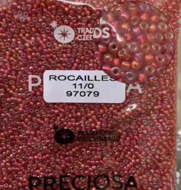 Preciosa Round Seed Beads 97079 11/0 3.5 Oz