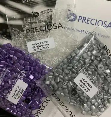 Preciosa Karo Beads 16728 5/5mm 3.5 Oz