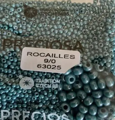Preciosa Round Seed Beads 63025 9/0 3.5 Oz