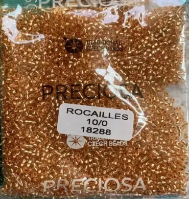 Preciosa Round Seed Beads 18288 10/0  3.5 Oz