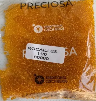 Preciosa Round Seed Beads 80060 11/0 3.5 Oz