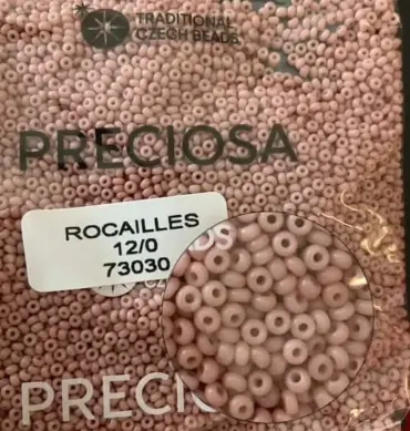 Preciosa Round Seed Beads 73030 12/0 3.5 Oz