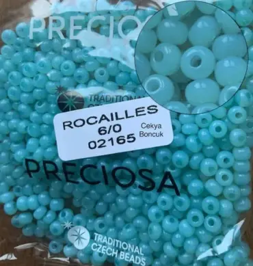 Preciosa Round Seed Beads 02165 6/0 3.5 Oz