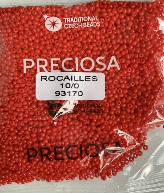 Preciosa Round Seed Beads 93170 10/0 3.5 Oz - Image 9
