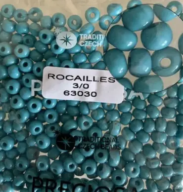 Preciosa Round Seed Beads 63030 3/0  3.5 Oz