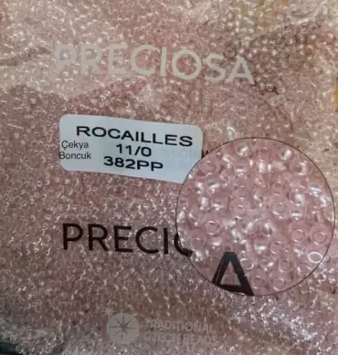 Preciosa Round Seed Beads 382PP 11/0 3.5 Oz
