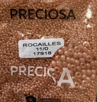 Preciosa Round Seed Beads 17918 11/0 3.5 Oz