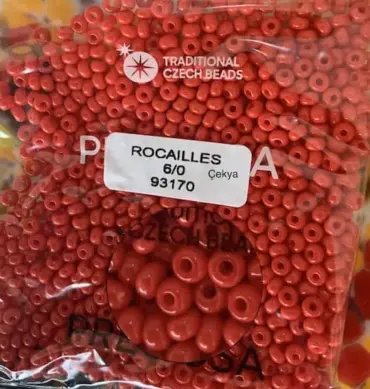 Preciosa Round Seed Beads 93170 6/0 3.5 Oz