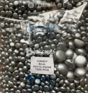 Preciosa Candy Beads 8mm 02010-25028 50 Pcs