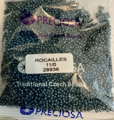 Preciosa Round Seed Beads 28936 11/0 3.5 Oz