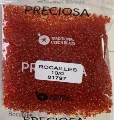 Preciosa Round Seed Beads 81797 10/0 3.5 Oz