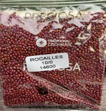 Preciosa Round Seed Beads 14600 10/0 3.5 Oz