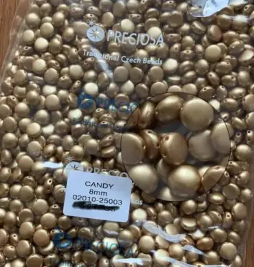 Preciosa Candy Beads 8mm 02010-25003 50 Pcs