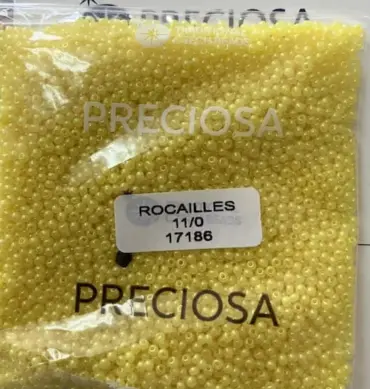 Preciosa Round Seed Beads 17186 11/0 3.5 Oz