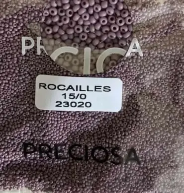 Preciosa Round Seed Beads 23020 15/0 3.5 Oz