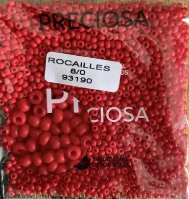 Preciosa Round Seed Beads 93190 8/0 3.5 Oz