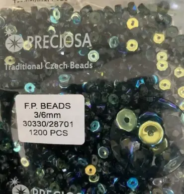 Preciosa Rondelle Beads 30330-28701 3/6mm  100 Pcs