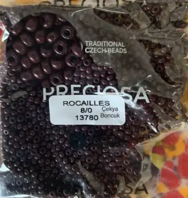 Preciosa Round Seed Beads 13780 8/0 3.5 Oz